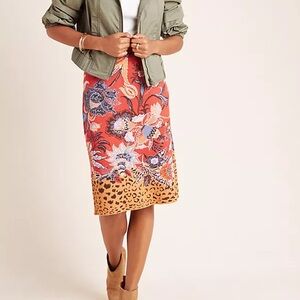 Maeve Delphina Knit Pencil Skirt